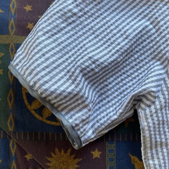 Betsey TW By Betsey Johnson Pearl Snap Loungewear Dress. Pocket. Size XL. Boho. - Picture 8 of 14